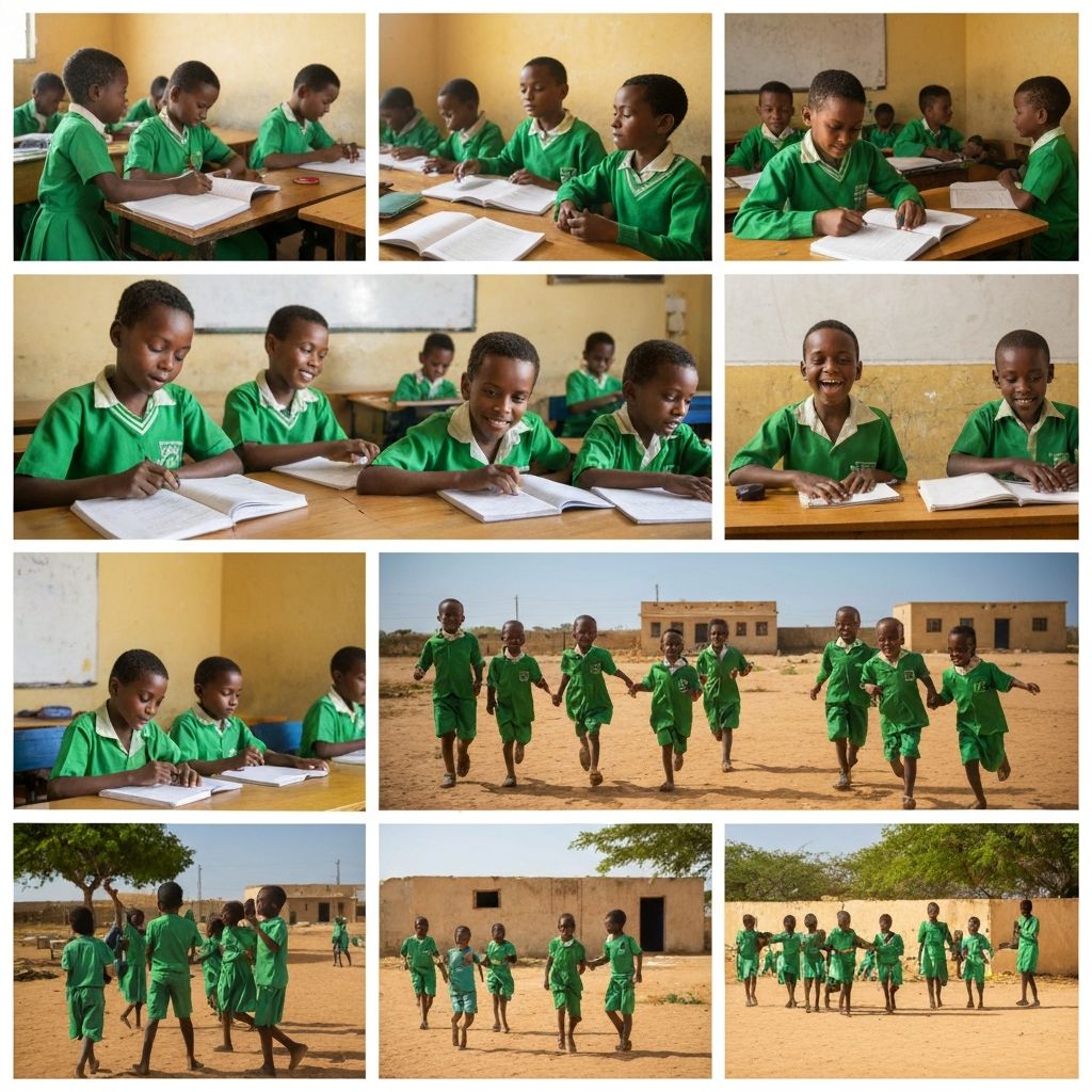 Students at Daarul Birri